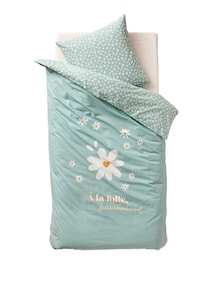 Bettwäsche-Set mit Recycling-Baumwolle MARGERITE Kinder