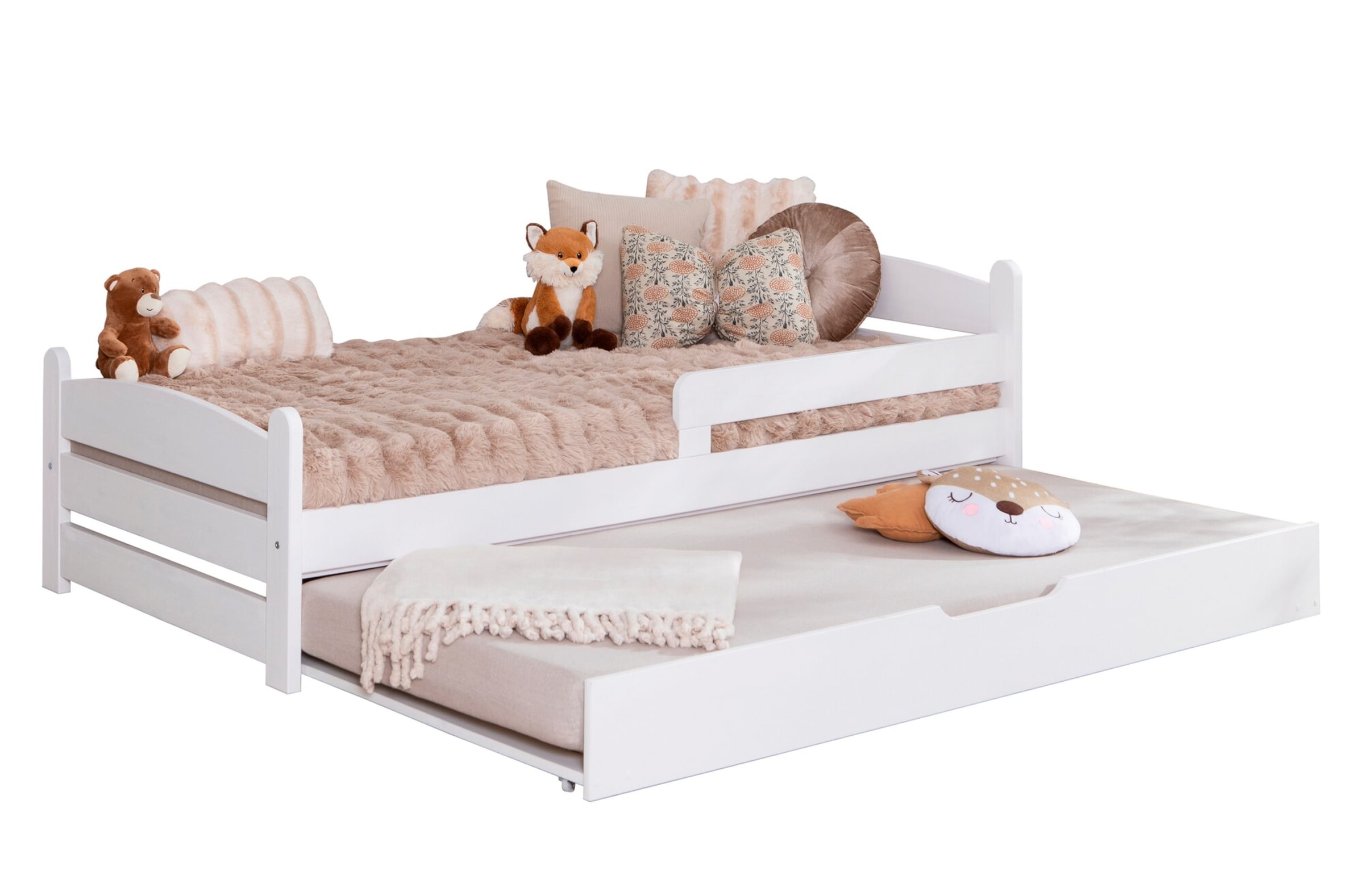 Ticaa Einzelbett „Mello“, Kinderbett, Jugendbett, Schlafzimmer, Kinderzimmer