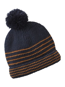 Jungen Set: Mütze, Snood und Handschuhe gestreift