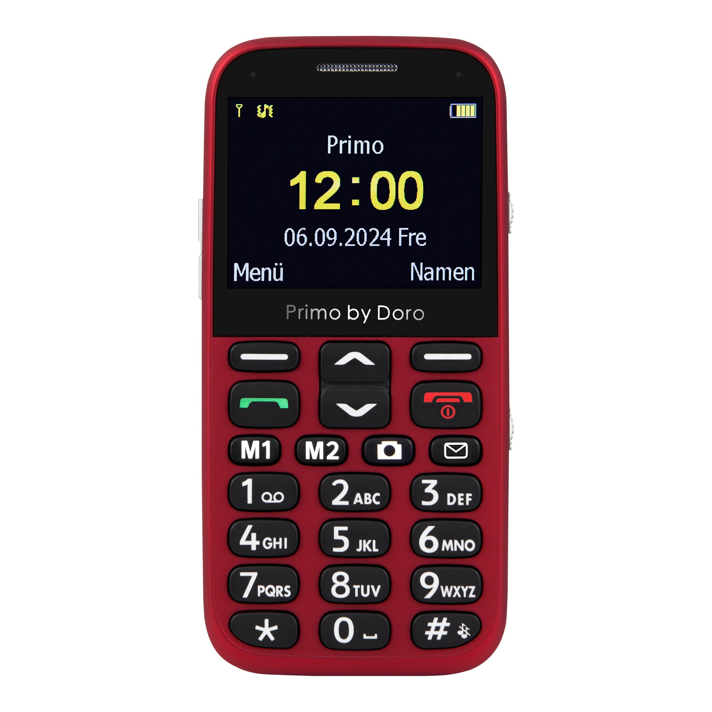 Mobiltelefon Primo 366, rot
