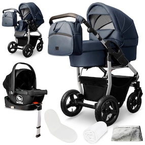Kinderwagen Capri + Babyschale + Isofix-Station