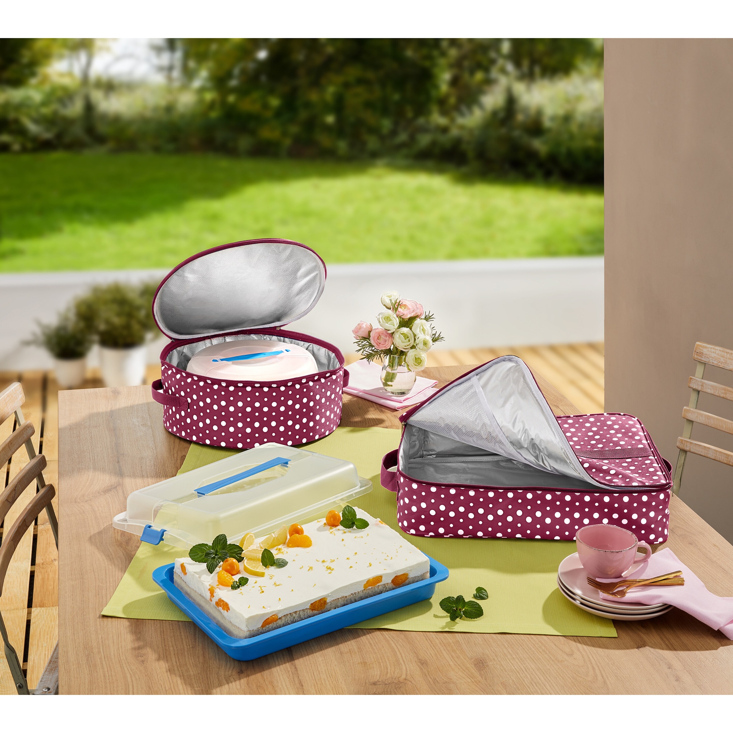 Kuchenkühltasche „Punkte“ 2.0