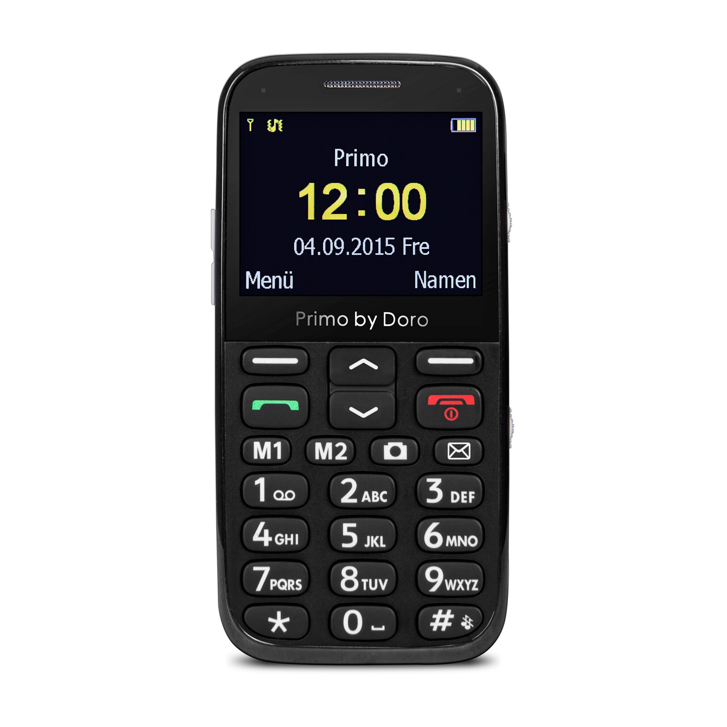 Mobiltelefon Primo 366, schwarz