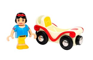 BRIO Disney Princess Schneewittchen mit Waggon