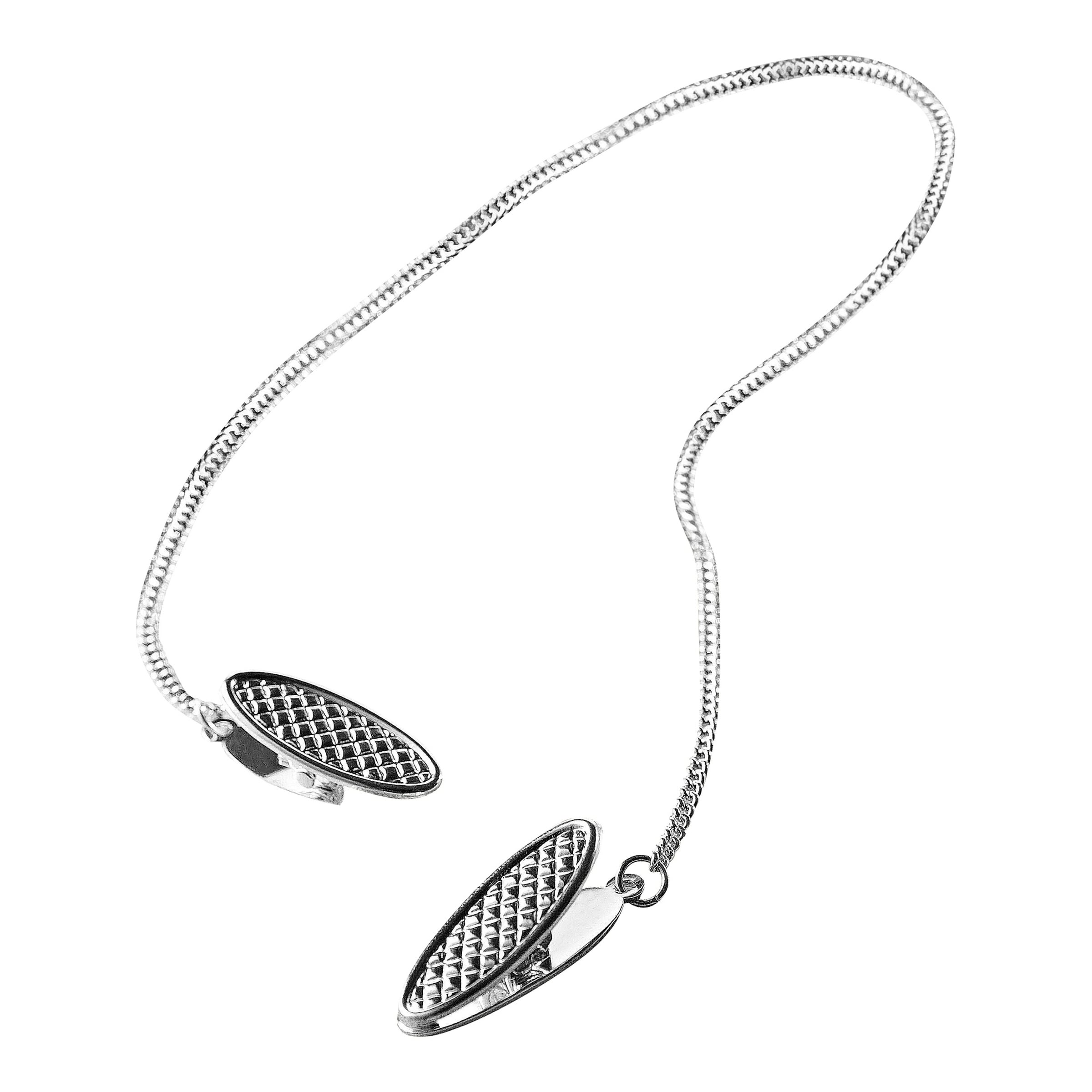 Walzvital Serviettenkette silber