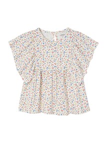Mädchen Blusenshirt mit Recycling-Polyester