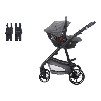 Kombikinderwagen Stockholm Trio-Set (2024) inkl. i-Size Babyschale und Wickeltasche
