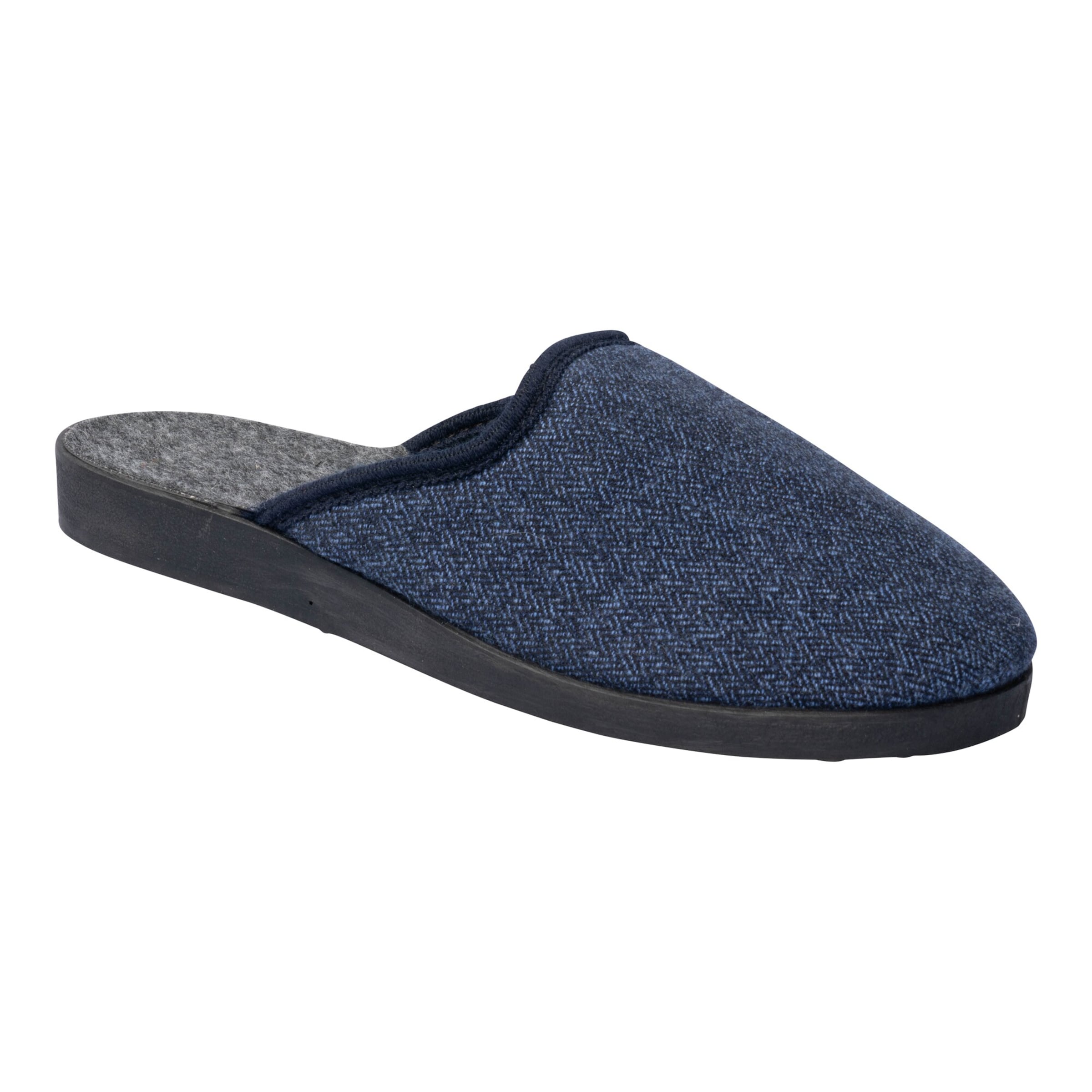 Herren Pantolette "Klassik", Größe: 45, blau