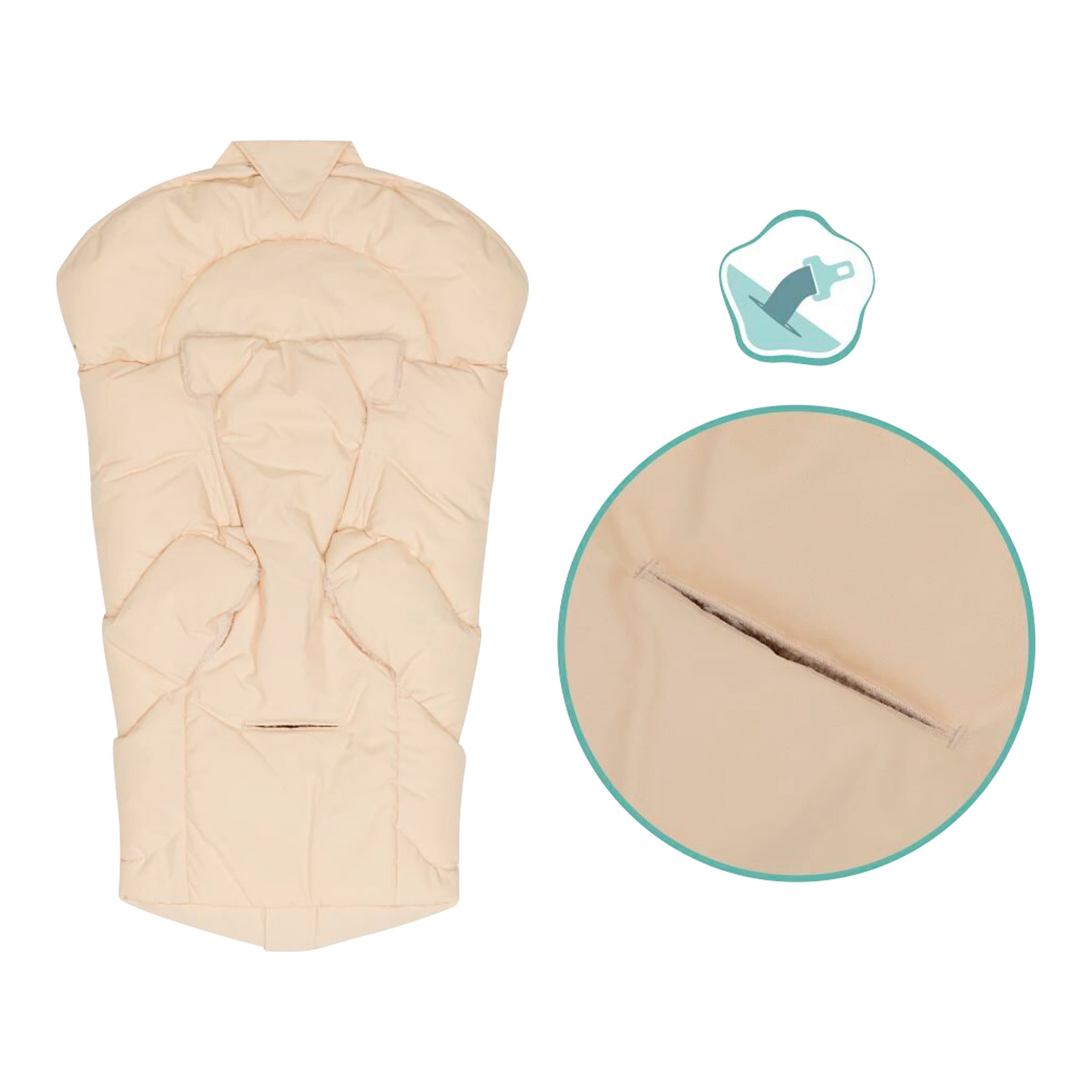 Thumbnail - Fillikid Winterfußsack Torre beige