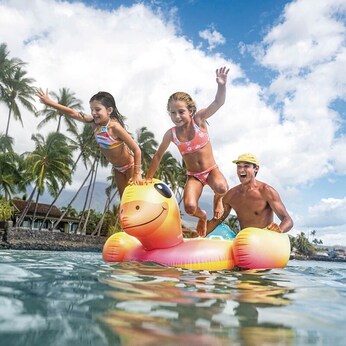 Schwimmtier Ente Ride-on