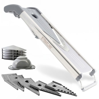 STONELINE Gemüsehobel Set 39,5x13,1 cm 5-teilig | Edelstahl