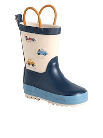 Baby Gummistiefel mit Anziehtrick und Henkel zum Anziehen
