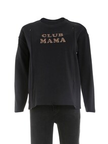 Umstandsshirt mit verdeckten Stillöffnungen CLUB MAMA