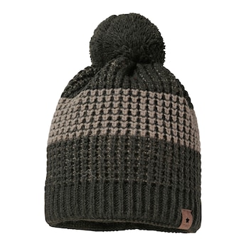 Winter-Strickmütze mit Bommel