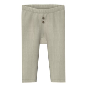 Legging matière côtelée