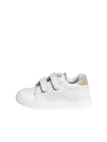Kinder Leder-Sneakers mit Glitzer