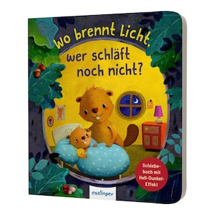 Schiebebuch Wo brennt noch Licht, wer schläft noch nicht?