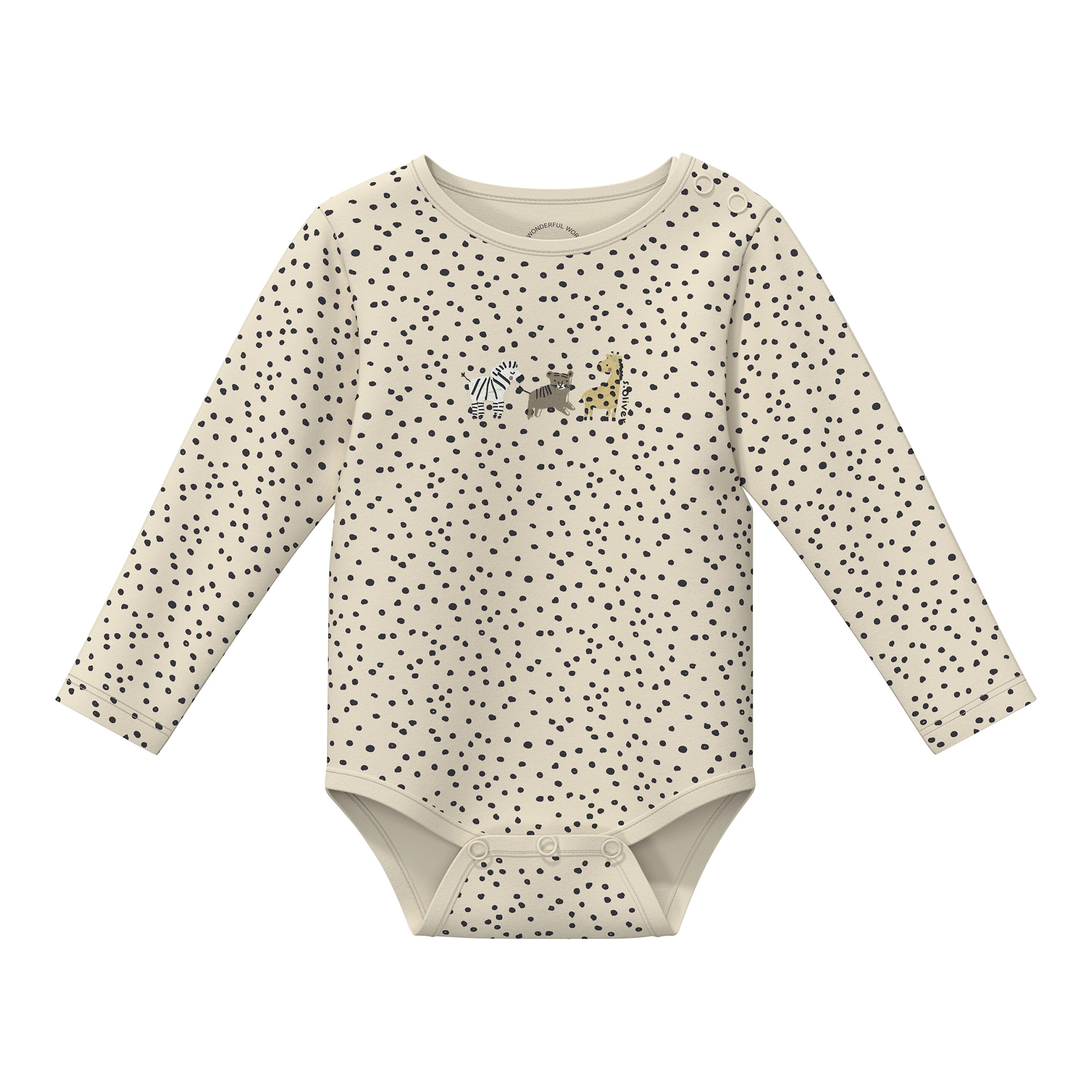 S.Oliver Body langarm Tiere Punkte