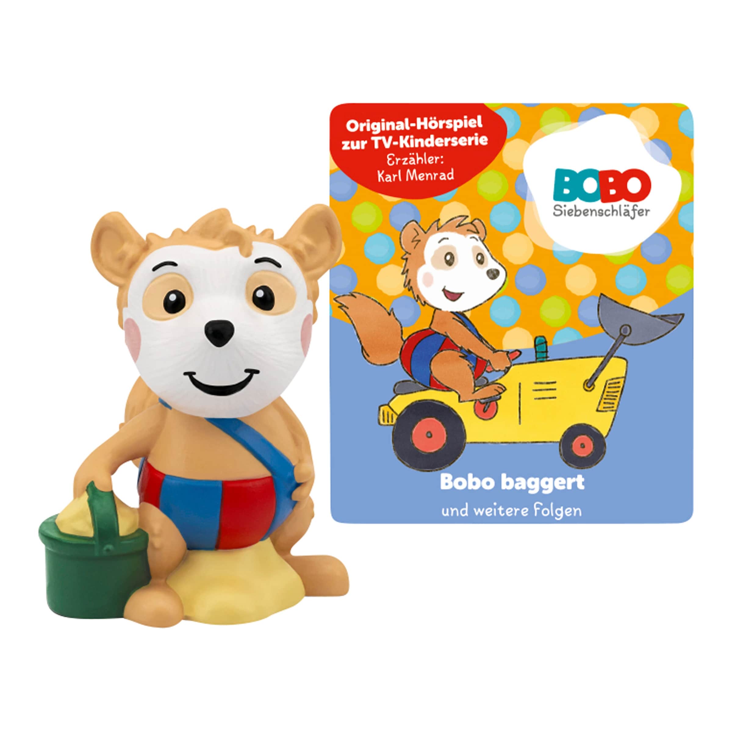 Tonies Tonie Hörfigur Bobo Siebenschläfer: Bobo baggert und weitere Folgen