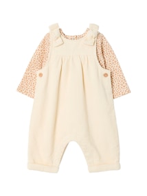 Baby-Set aus Latzhose und Body
