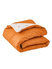 Baby Patchwork-Decke / Laufgittereinlage WELTENBUMMLER