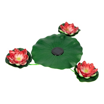 Nénuphar solaire à LED