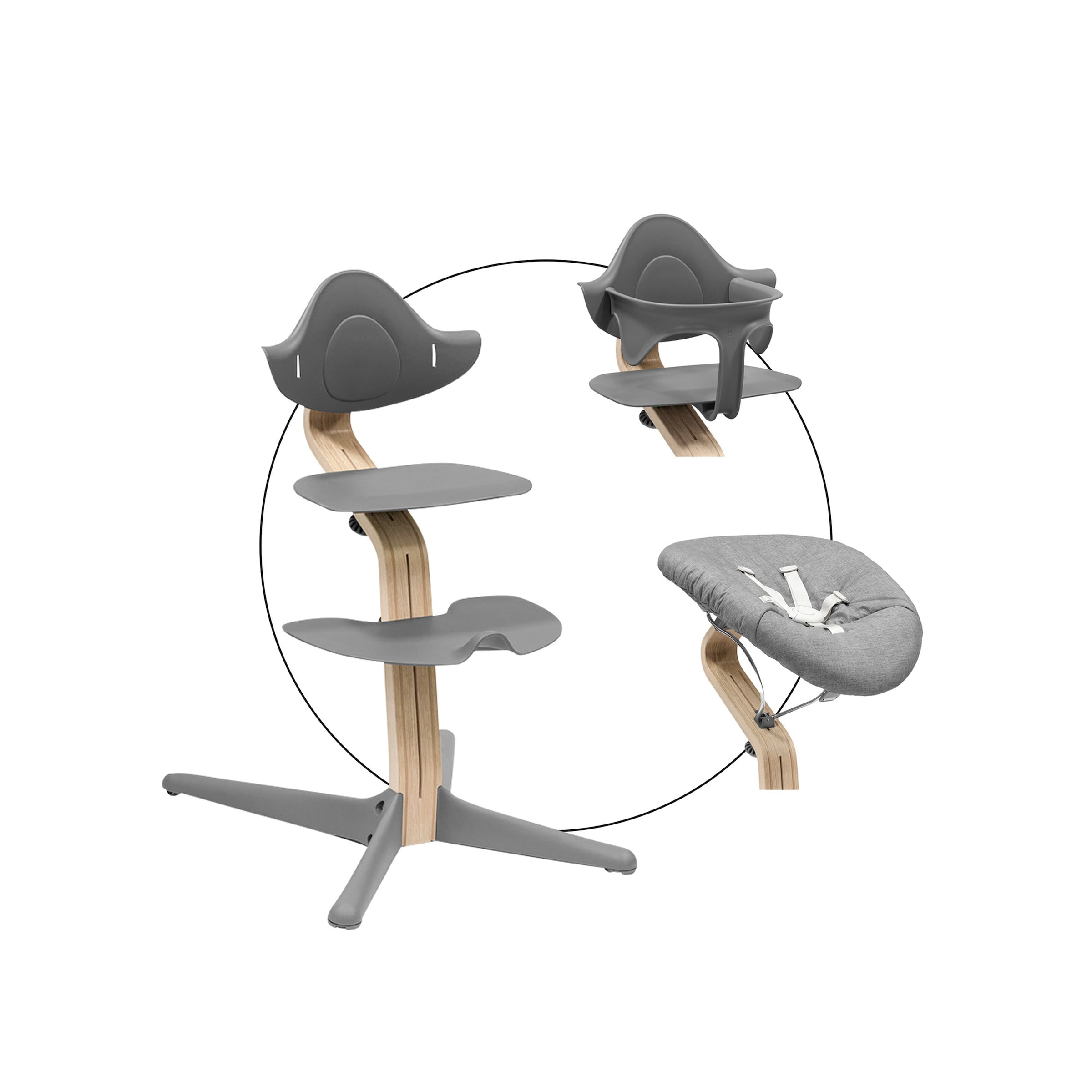 Stokke® Nomi Bundle Hochstuhl inkl. Newbornset und Babyset