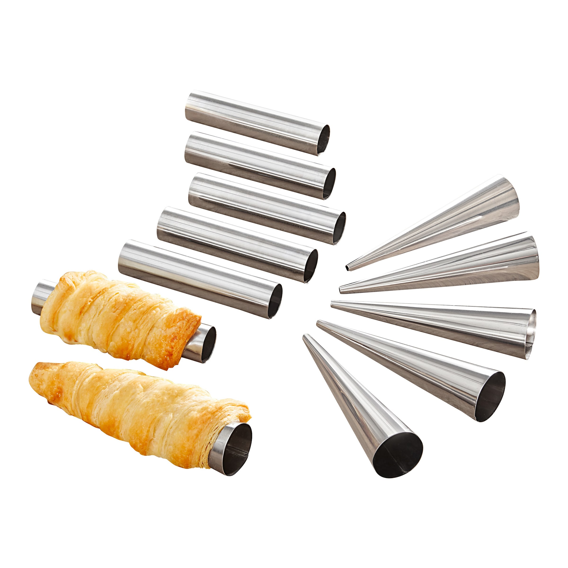 4 Moules à Cônes En Métal Doré Pour Fabrication D'encens DIY - Kit Créatif Pour Cônes Parfumés Décoratifs - 3