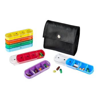 Tablettenbox 7 Tage "Regenbogen"