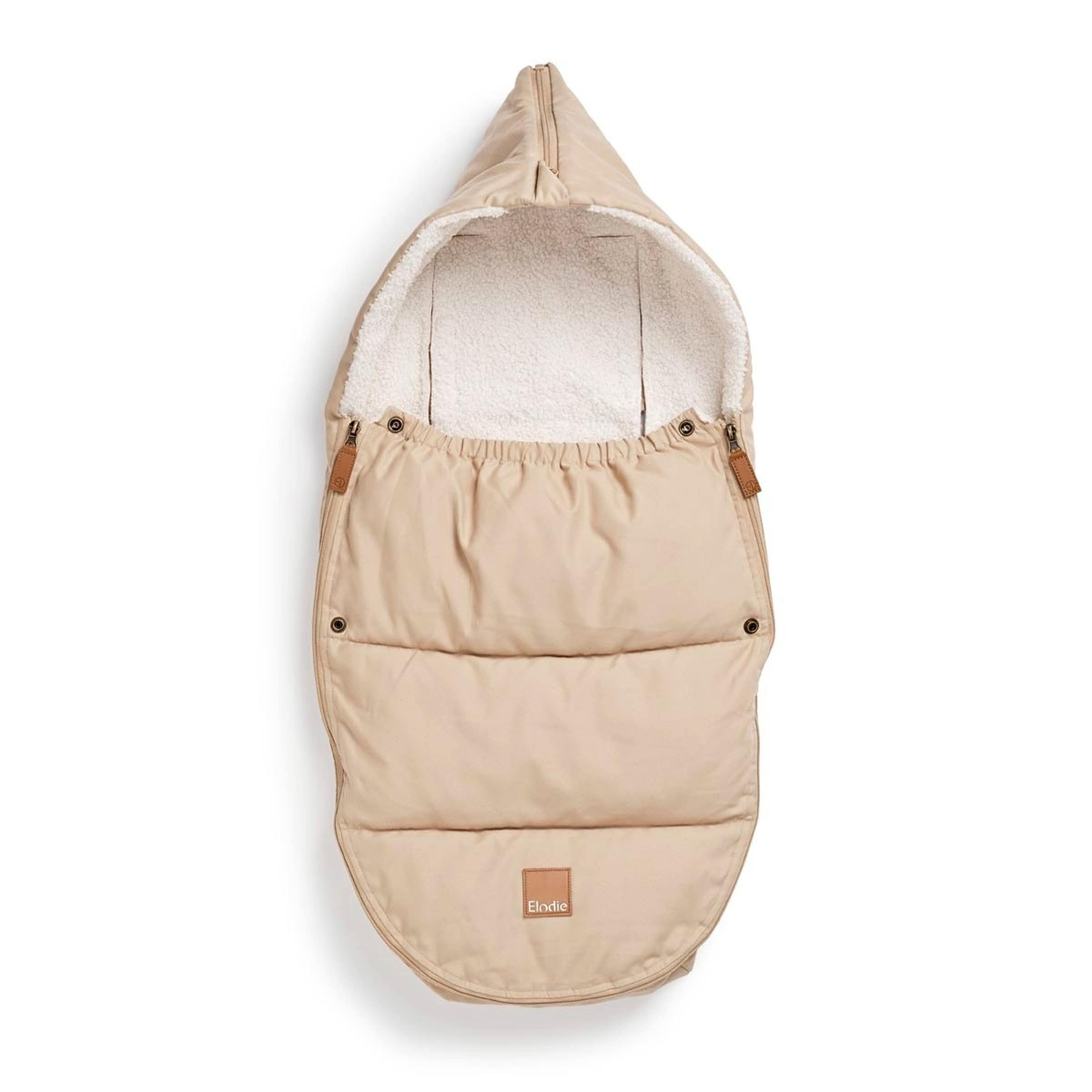 Elodie Fußsack für Babyschale- Pure Khaki khaki