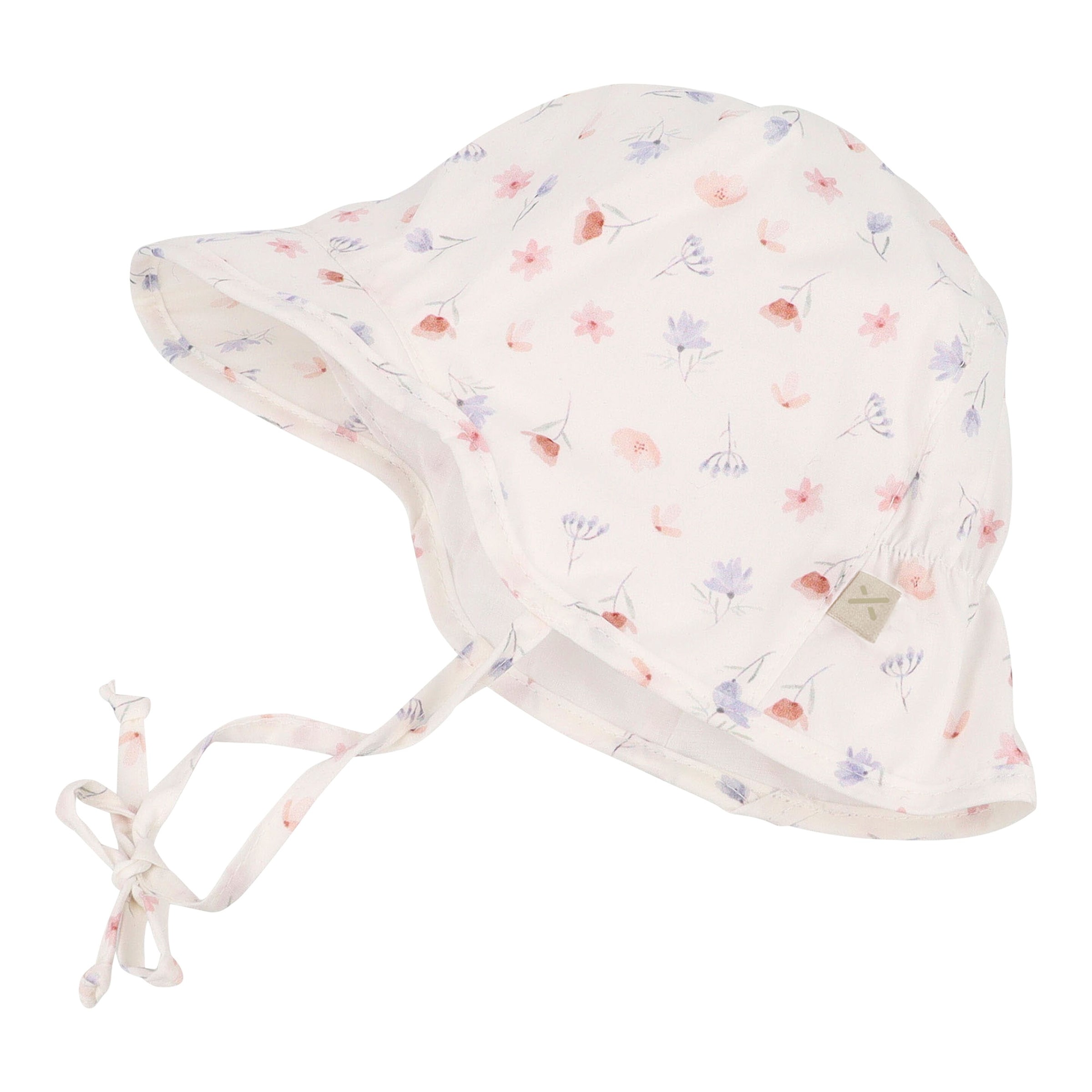 Schirmmütze mit Nacken- und UV-Schutz Blumen