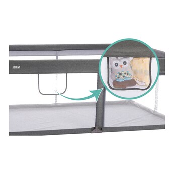 Laufgitter Rio XL grau