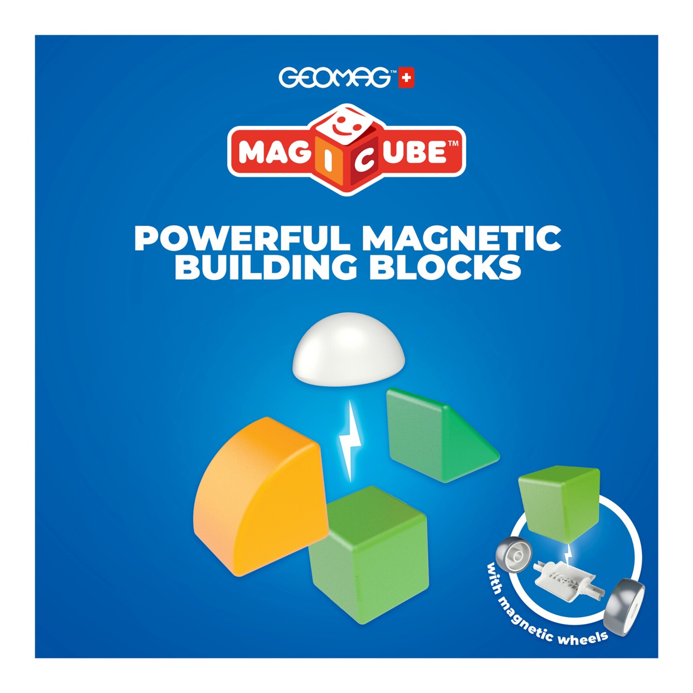 Geomag - Magicube Shapes Little World 25 Recycled | Baby-walz