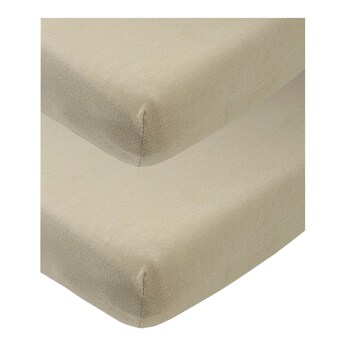 2er-Pack Jersey-Spannbetttücher 70x140 - 70x150 cm