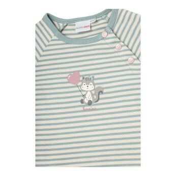 Raglanshirt langarm Ringel Eichhörnchen