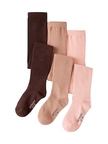3er-Pack Mädchen Strumpfhosen BASIC