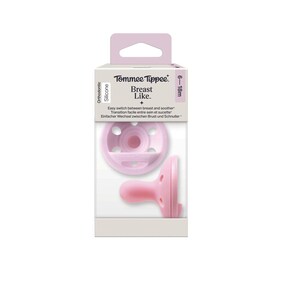 2er-Pack Schnuller Breast Like 6-18M