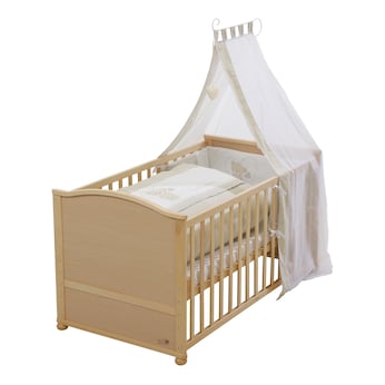 Lit bébé avec literie Liebhabär 70 x 140 cm