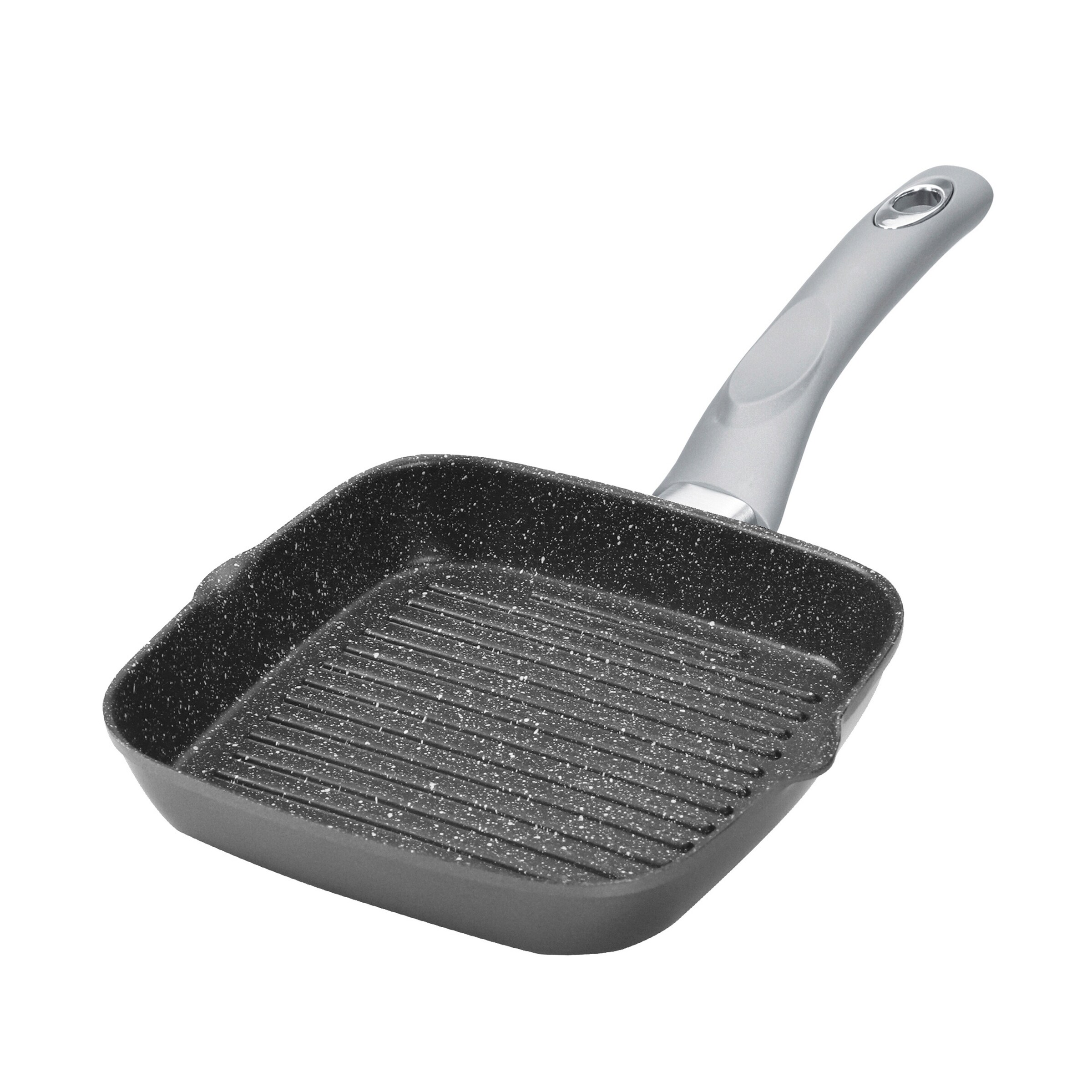 STONELINE® STONELINE Gourmundo  Grillpfanne 16 cm | ohne Deckel - Grau