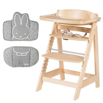Treppenhochstuhl mit Sitzverkleinerer Miffy 