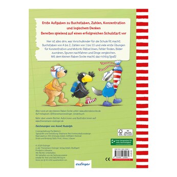 Der kleine Rabe Socke - Mein großes Vorschulbuch