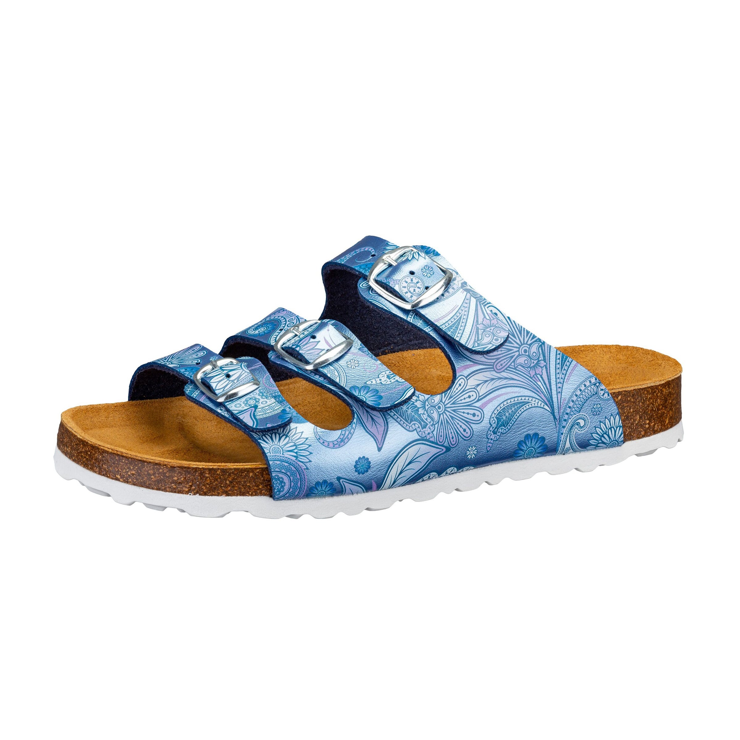 Pantolette "Bioline Lady Power", Größe: 40, blau