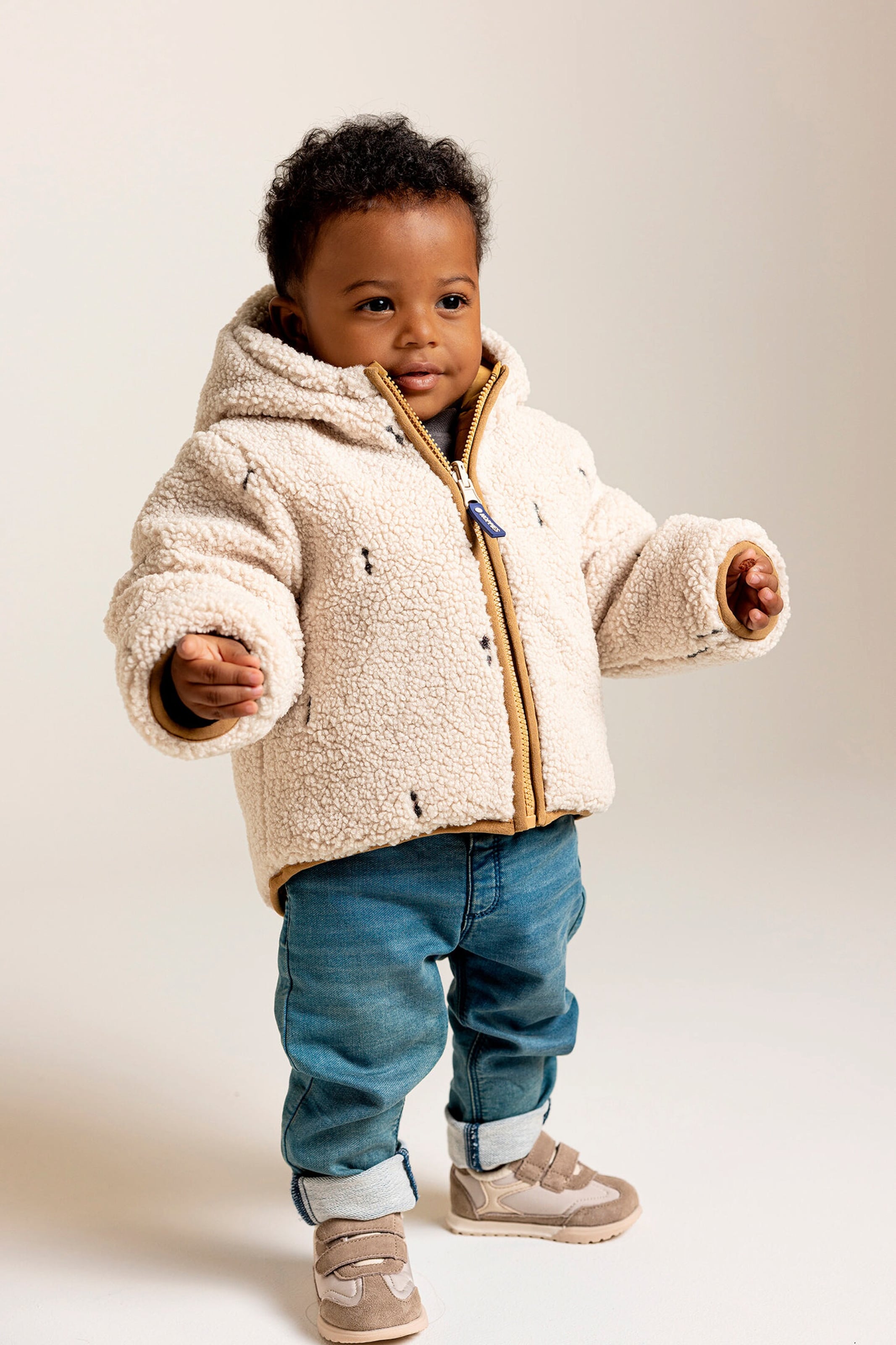 Thumbnail - Noppies Baby Winter jacke Ordway - Reversible