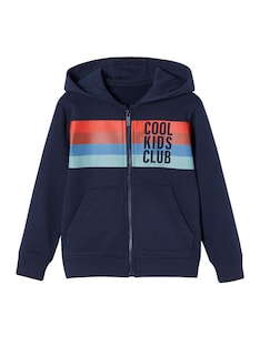 Jungen Kapuzensweatjacke „Cool Kids Club“ Oeko-Tex