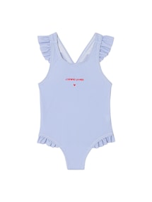 Gestreifter Mädchen Baby Badeanzug