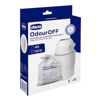 Sacs poubelle pour seau à couches télescopique Odour Off