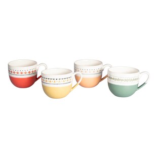 Lot de tasses «Hiver», 4 pièces