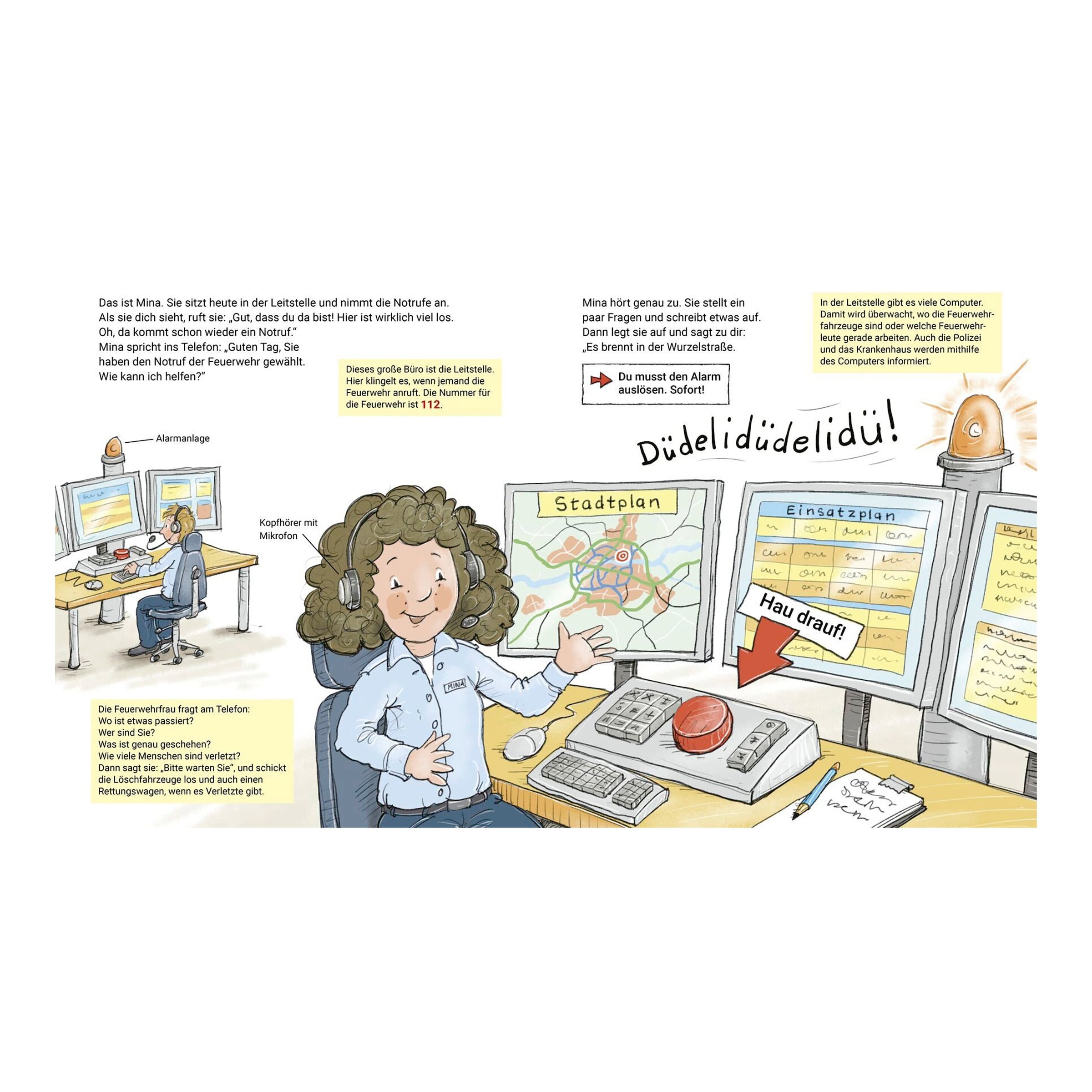 Carlsen Verlag Sachbuch Mach mit - Bei der Feuerwehr