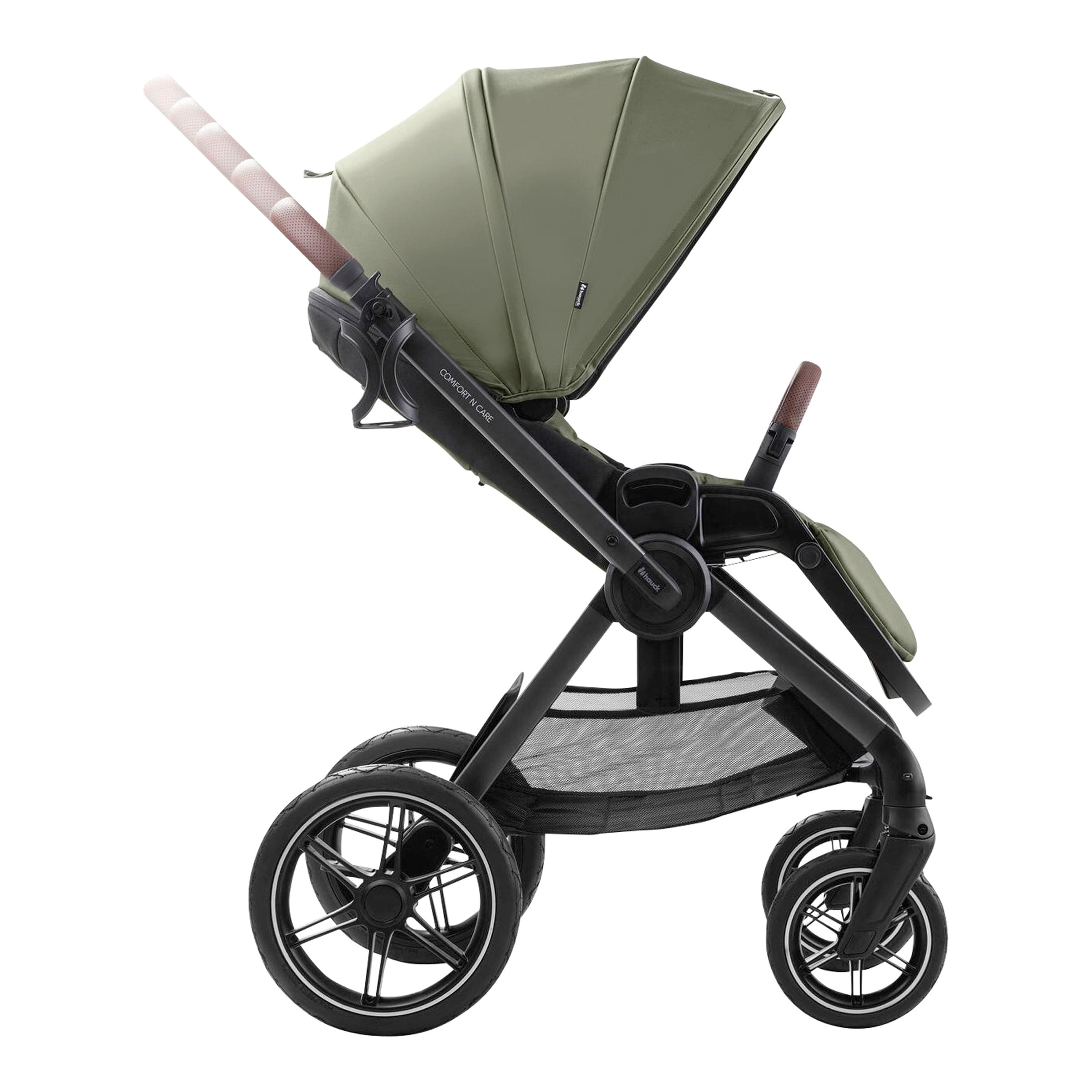 60% Rabatt! Hauck Buggy Comfort N Care oliv