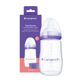 Babyflasche NaturalWave, Anti-Kolik-Weithals, Gr.M, 240 ml, ab 6M